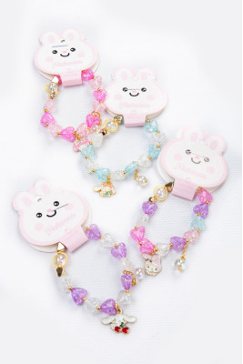 Дитячий браслет з бусинок